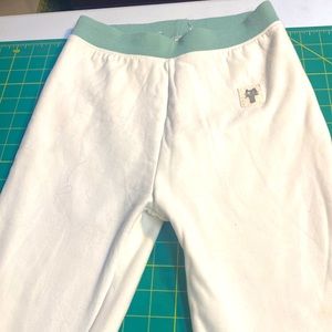 Lined white leggings size Small